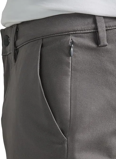 Lee Men's Flat Front Slim Straight Pant