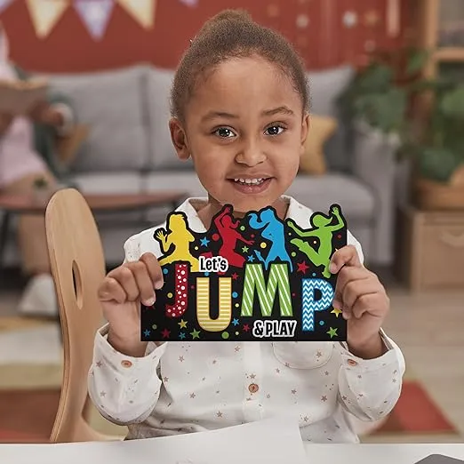 Jump Bounce House Birthday Party Invitations & Envelopes Value Pack (20 Count)