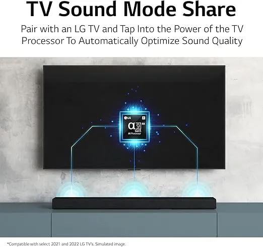 LG Sound Bar with Surround Speakers S95QR - 9.1.5 Channel, Home Theater Audio with Dolby Atmos, DTS:X, and IMAX Enhanced, Black