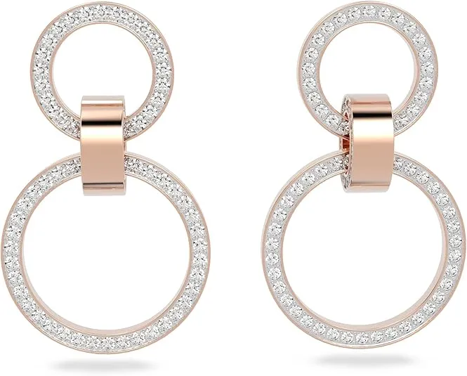 Swarovski Hollow Collection Hoop Earrings