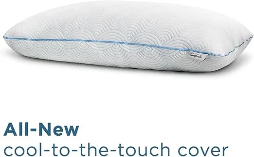 Tempur Bed Pillows, Queen, White