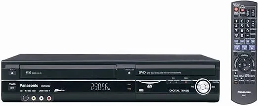 Panasonic DMR-EZ48VP-K 1080p Upconverting VHS DVD Recorder with Built In Tuner (Discontinued in 2012) (Renewed)