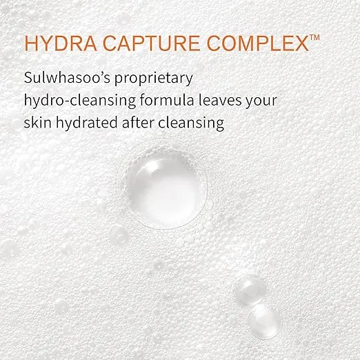 Sulwhasoo Gentle Cleansing Foam - Korean Face Wash for All Skin Types, Moisturizes & Rejuvenates, Removes Dirt & Impurities, Softens Skin, Hydrating Cleanser