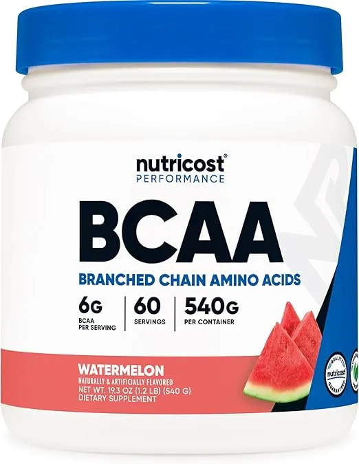 Nutricost BCAA Powder 2:1:1 (Watermelon) - 60 Servings