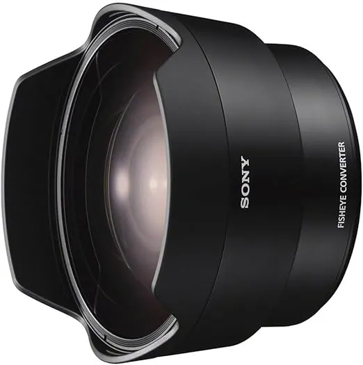 Sony SEL057FEC 16mm f/3.5-22 Fisheye Converter Lens for Mirrorless Cameras , Black