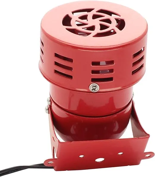 Motor Horn Buzzer Siren 110V Decibel Security (116 Decibels), MS-190 Siren for Home, Residential Areas, Industries, Stores and Control Systems