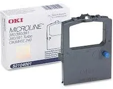 Genuine OEM brand name OKIDATA Printer RIBBON for MICROLINE 380/390/390TURBO/391 52104001