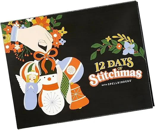 Spellbinders Advent Calendar 2024-12 Days of Stitchmas