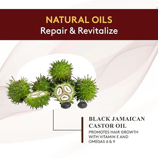 OKAY Pure Naturals Black Jamaican Castor Oil - Castor Oil for Hair Growth, Moisture for Skin, Face, Scalp, Eyelashes, Eyebrows, Hair Oil for Men & Women - 4 Oz