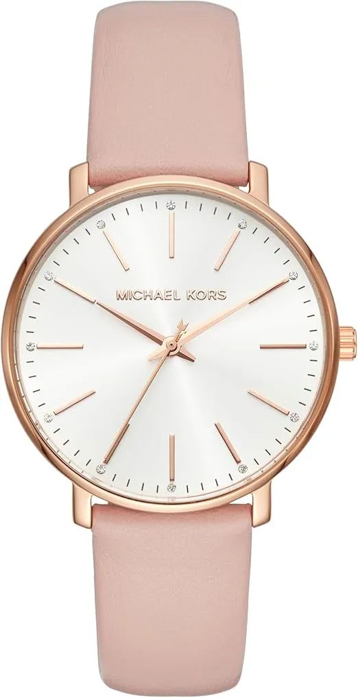 Michael Kors Pyper Women's Watch, Stainless Steel Watch for Women with Steel, Leather, or Silicone Band