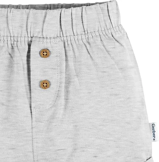 Gerber Baby 3-Pack Knit Shorts
