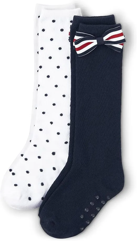 Gymboree Baby Girls' and Toddler Knee Socks 2-Pack