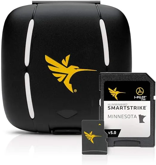 Humminbird 600038-5 SmartStrike Minnesota V5 (includes Woods/Rainy) Digital GPS Maps Micro Card