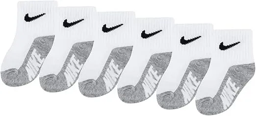 Nike Newborn 6 Pairs Lightweight Ankle Socks Size 6-12 Months