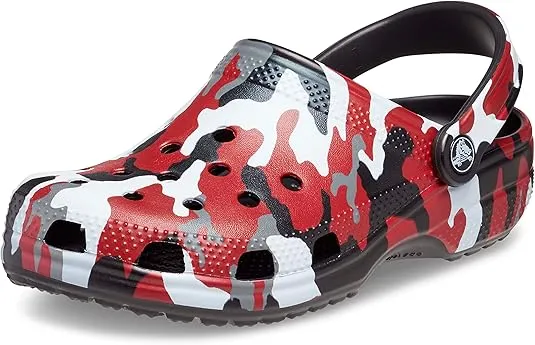 Crocs Unisex-Adult Classic Printed Camo Clog