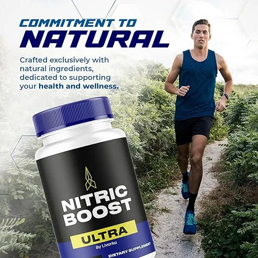 (3 Pack) Nitric Boost Ultra, Nitric Boost Ultra Powder Now in Capsules, NitricBoost Ultra Advanced Formula, Nitric Boost Ultra Max, Nitric Boost Reviews 180 Capsules for 3 Months