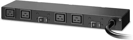 APC Rack PDU, Basic, 0U/1U, 208V, 30A, (4) C19