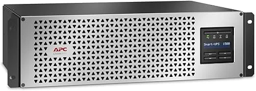 APC Smart-UPS, SMTL1500RM3UC 3U Rack Back-UPS, 1440 VA Backup Battery Power Supply, 6 x NEMA 5-15R, SmartConnect Port, SmartSlot, AVR, LCD Screen Bundled with 16GB USB Storage
