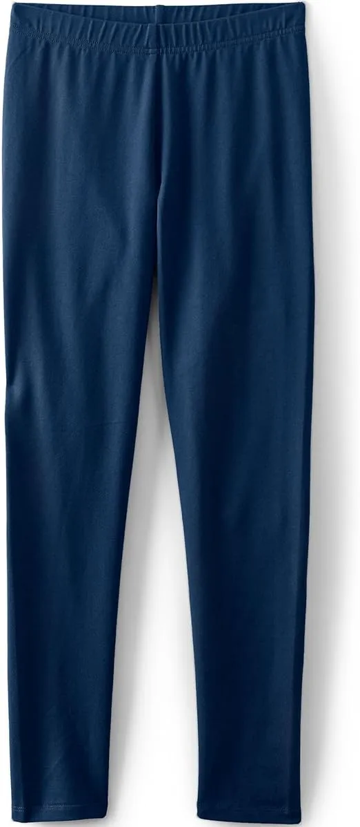 Lands' End Girls Tough Cotton Novelty Leggings