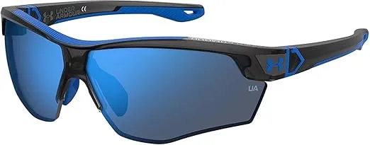 Under Armour Boys' Ua Yard Dual Jr. Wrap Sunglasses