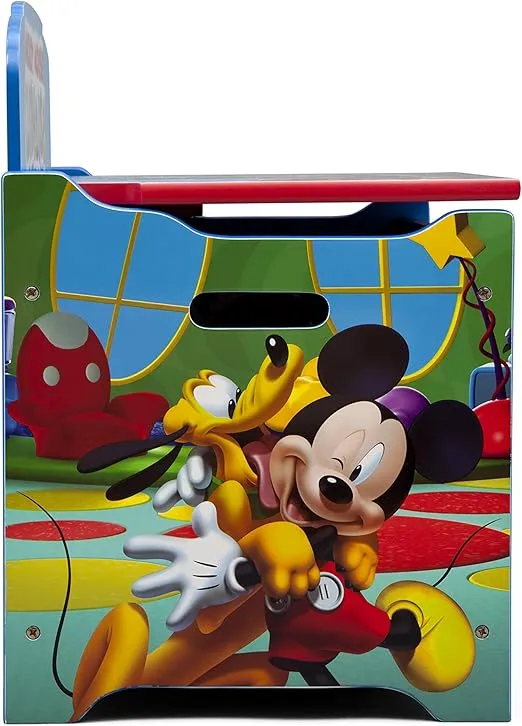 Delta Children Deluxe Toy Box, Disney Mickey Mouse