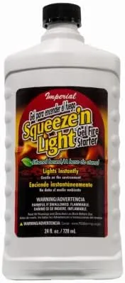 KK0343 Squeez 'N Light Fire Starter Gel, 22-oz. - Quantity 12