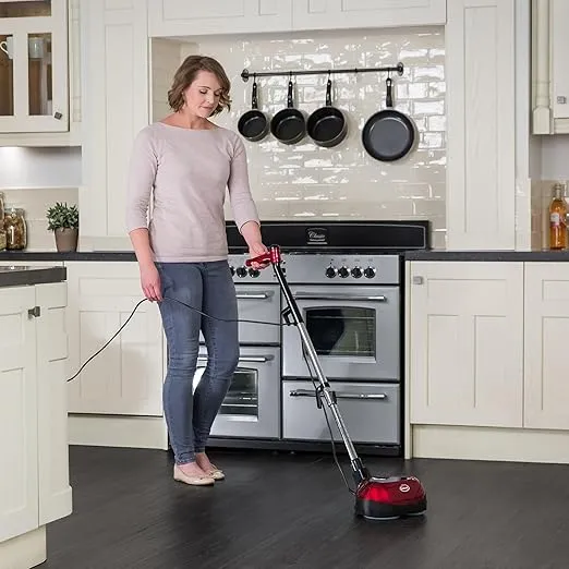 Ewbank EP170 All-in-One Floor Cleaner, Scrubber and Polisher, 1 Count (Pack of 1), Red