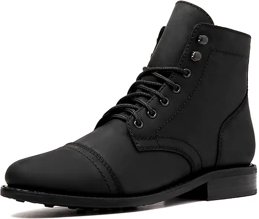 Thursday Boot Company Women's Captain Cap Toe Ankle Boots