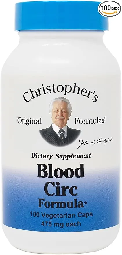 Dr. Christopher'S Formulas Blood Circulation Formula 100 Cap
