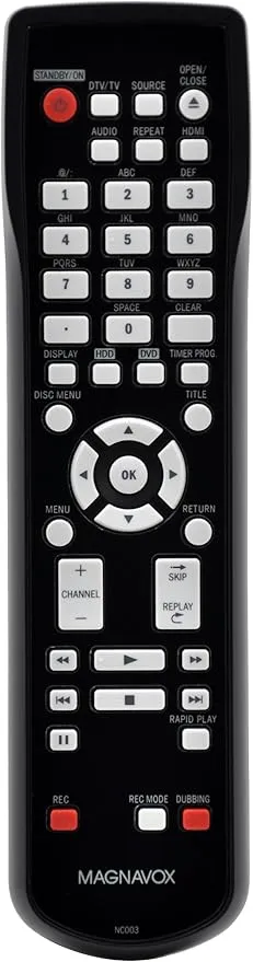 Magnavox MDR535 500GB HDD and DVD Recorder with SD Digital Tuner (Black)