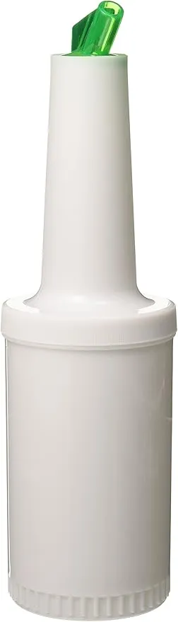 Winco Pour with Green Spout and Lid, 1 Quart