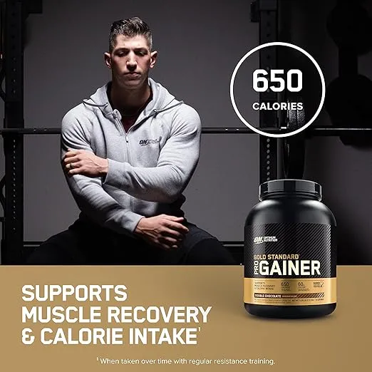 Optimum Nutrition Gold Standard Pro Gainer, Weight Gainer Protein Powder, Vanilla Custard, 5.09 Pounds (Packaging May Vary)