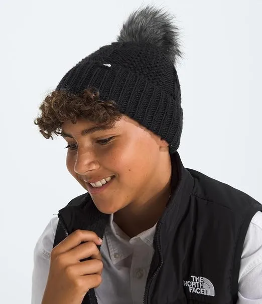 THE NORTH FACE Kids' Oh Mega Fur Pom Beanie