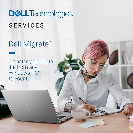 Dell Inspiron 3030 Desktop - Intel Core i7-14700 Processor, 16GB DDR5 RAM, 1TB SSD, Intel UHD 770 Graphics, Windows 11 Pro, Onsite & Migrate Service - Mist Blue
