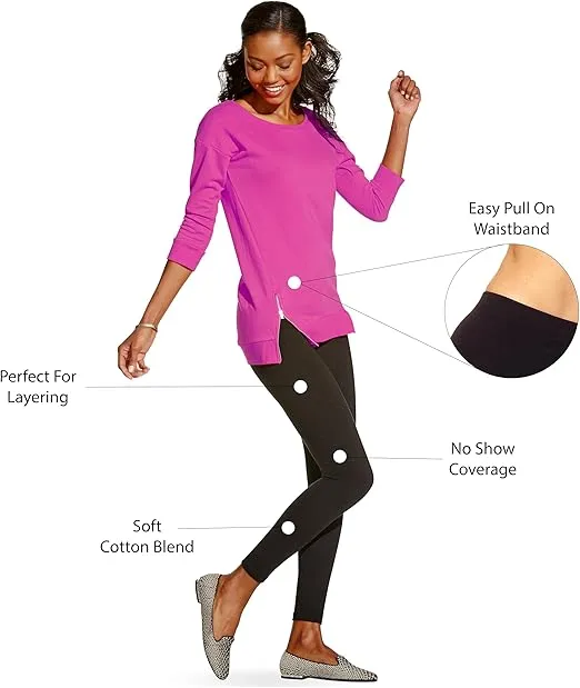 No Nonsense Women's Cotton Legging