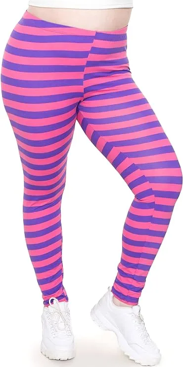 STRETCH IS COMFORT Women's and Plus Size Oh So Soft Knee & Full Length Leggings | Lots of Prints | Adult Sizes S-7X