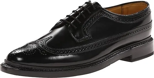 Florsheim Kenmoor Wingtip Oxford Heritage Calf Black 8.5 3E
