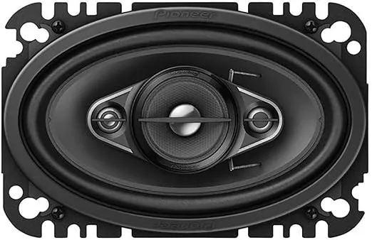 PIONEER TS-A4670F 4"" x6 4-Way Coaxial Speaker, Black