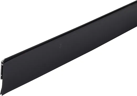 M-D Building Products 11820 All-Season Door Sweep, Heavy Duty Aluminum and Vinyl, Ideal for Residential & Commercial Use, Easy Installation, Ensure Comfort and Save Energy (36 Inch, Black)