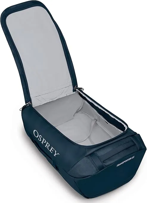 Osprey Transporter 40L Travel Duffel Bag, Black