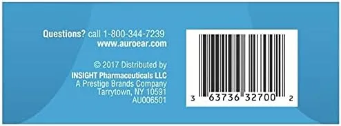 Auro-Dri Ear Water-Drying Aid, Helps Swimmers’ Ear, 1 Fl Oz (Pack of 6)