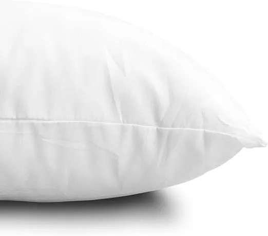 EDOW Throw Pillow Insert, Lightweight Soft Polyester Down Alternative Decorative Pillow, Sham Stuffer, Machine Washable. (White, 12x20)