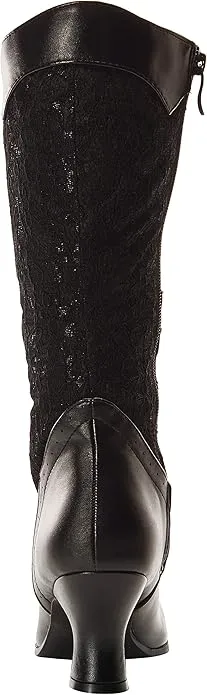 Ellie Shoes Women's 253-Rebecca Lace Heel Boot