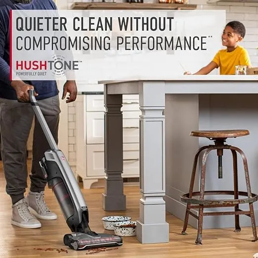 Hoover ONEPWR Evolve Pet Elite Cordless Vacuum Cleaner, Lightweight Stick Vac, Small Upright Vacuum Cleaner, Ideal for Pet Hair, XL Dirt Cup Capacity, Cordless Vacuum Cleaners for Home Use