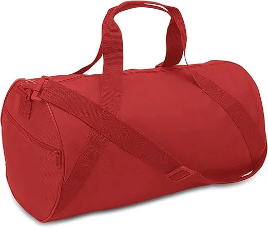 Liberty Bags Barrel Duffel OS RED