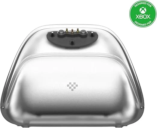 8BitDo Charging Dock for Xbox Wireless Controllers, Xbox Charging Station with Magnetic Secure Charging for Xbox Series X|S and Xbox One Controller - Officially Licensed (White)