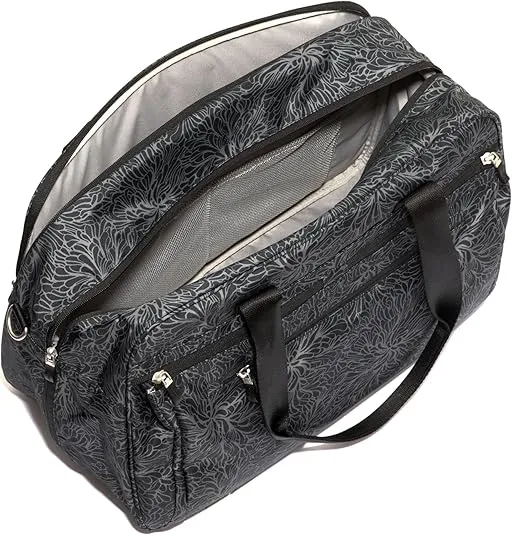 Baggallini New Expandable Weekender - Lightweight 11x17 Inch Overnight Travel Bag