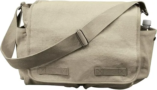 Rothco Classic Canvas Messenger Bag
