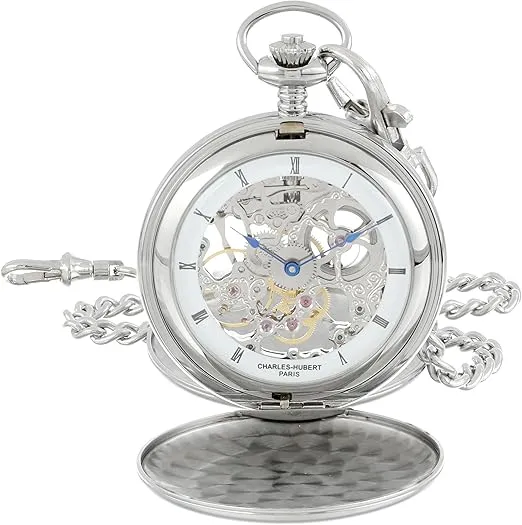 Charles-Hubert, Paris 3780-W Mechanical Pocket Watch