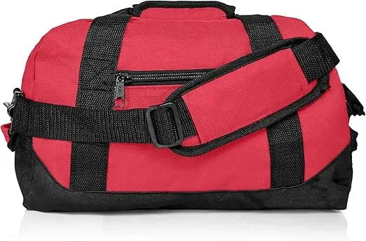 DALIX 14" Small Duffle Bag Two Toned Gym Travel Bag